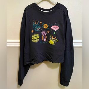 Abigail Ervin Penner original cropped sweatshirt